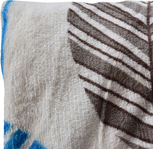 TnS Super Soft Decke Fleece Einzeln 150x220cm Weiß