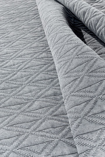 Guy Laroche Oasis Одеяло Пике Свръхдвоен 245x260см Антрацит