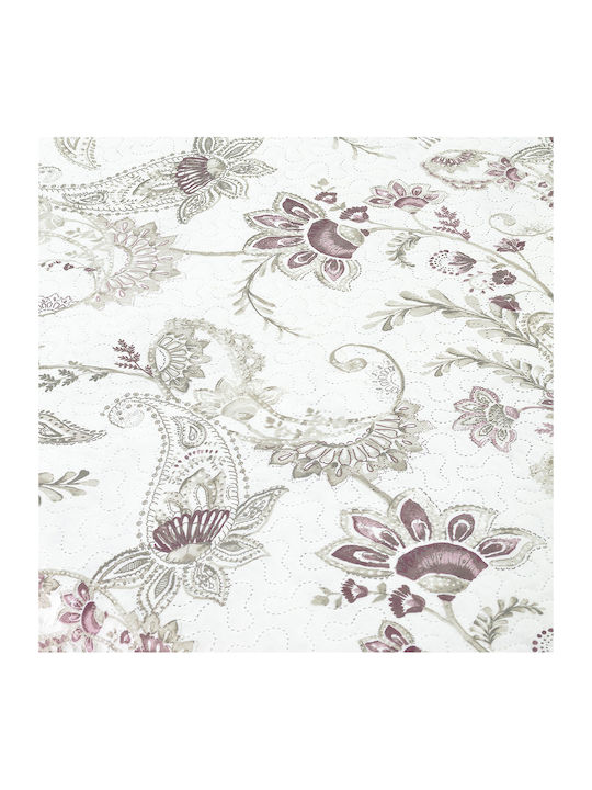 Lino Home Aferi Coverlet Queen Size White 220x240cm