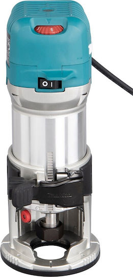 Makita Plunge Router 710W with Speed Settings and Suction System