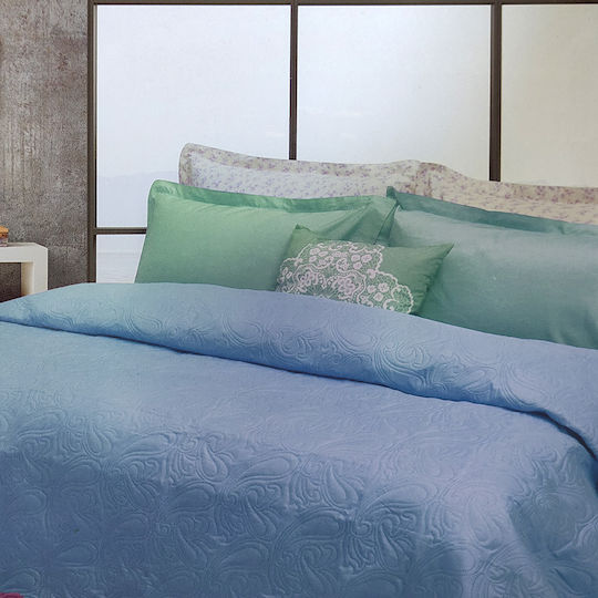 Das Home Happy Line 9316 Υπέρδιπλο Μπλε 220x240cm