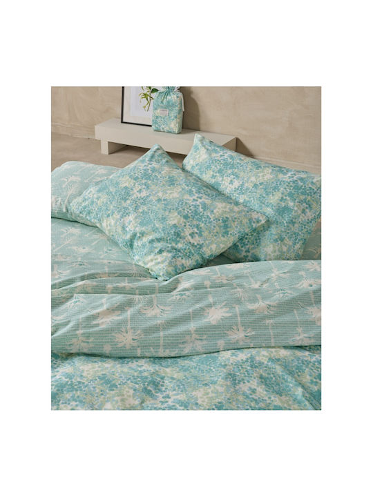 Kentia Malie Κουβερλί Μονό Τιρκουάζ 160x240cm