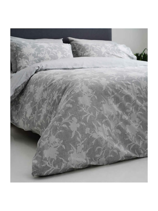Vesta Home NEFELI-1 Coverlet Queen Size Cotton Gray 230x260cm