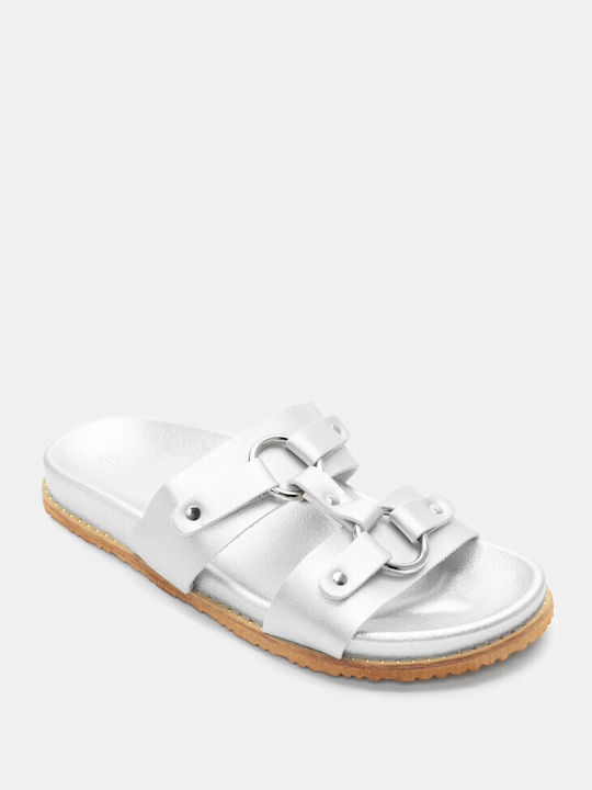 Luigi Flatforms Women's Sandals Silver