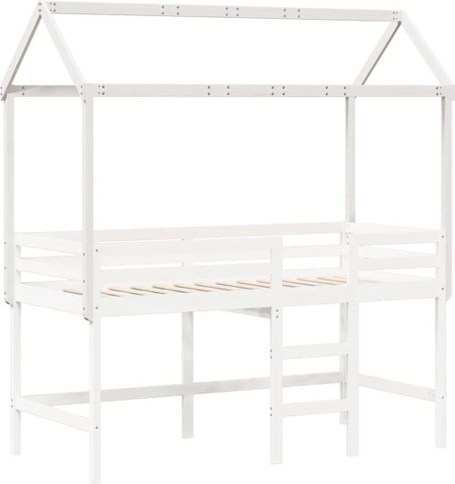 Беседка Легло Бял 207x95.5x159см