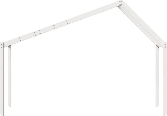 Беседка Легло Бял 203x80.5x142см