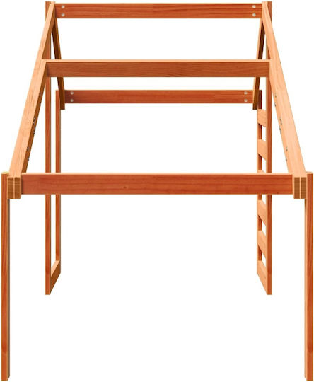 Беседка Легло Кафяв 198x87x113см