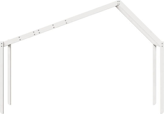 Bed Accessories White 203x95.5x142cm