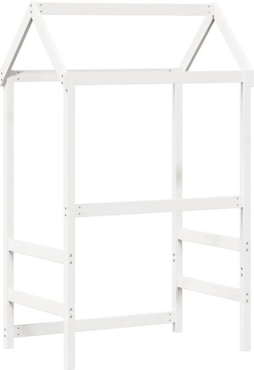 Беседка Легло Бял 118x70x176.5см