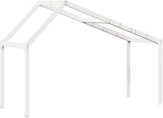 Κιόσκι Κρεβατιού Λευκό 213x85.5x144.5cm