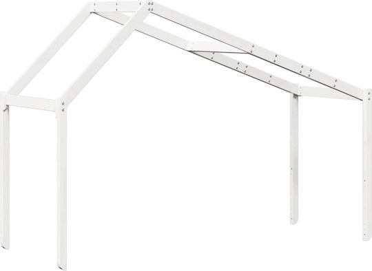 Bed Accessories White 213x95.5x144.5cm