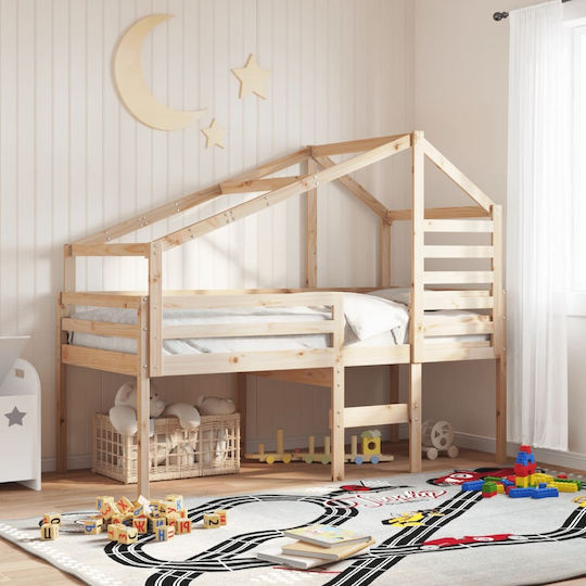 Bed Accessories Brown 198x87x113cm