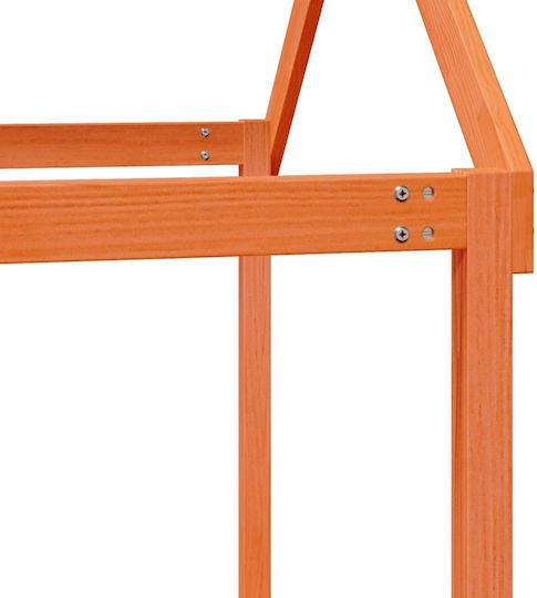 Беседка Легло Кафяв 207x80.5x151.5см