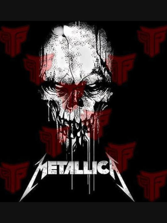 Ανδρικό Μπλουζάκι T-shirt Βαμβακερό Takeposition Metallica Μαύρο 320-7506b-02