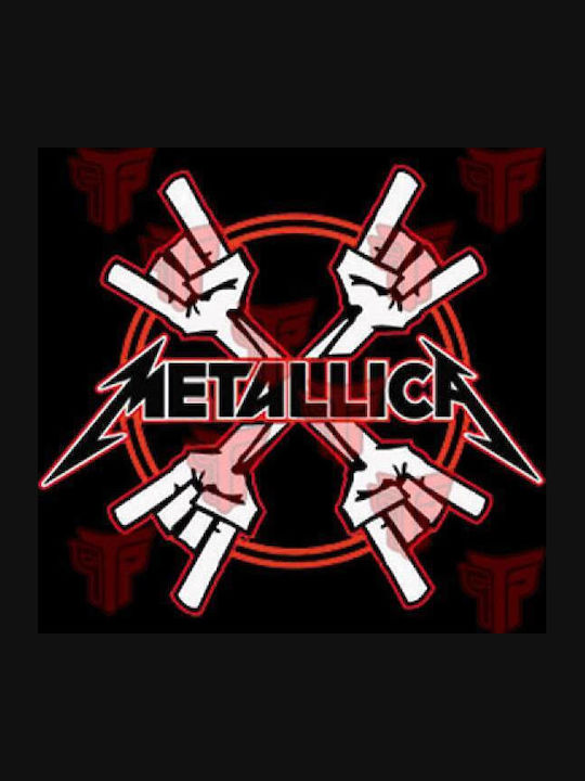 Ανδρικό Μπλουζάκι T-shirt Βαμβακερό Takeposition Metallica Μαύρο 320-7535b-02 Ανδρικό Μπλουζάκι T-shirt Βαμβακερό Takeposition Metallica Μαύρο 320-7535b-02