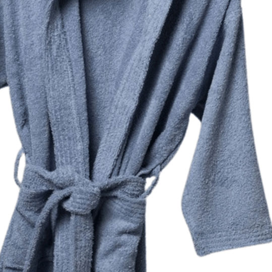Melinen Kids Bathrobe Liberty Blue Hooded