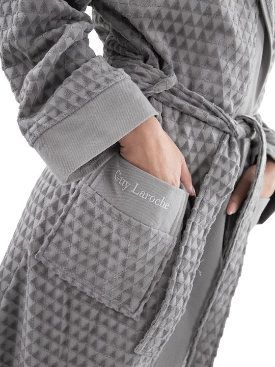 Guy Laroche Tokyo Μπουρνούζι με Κουκούλα Silver Guy Laroche Tokyo Μπουρνούζι με Κουκούλα Silver