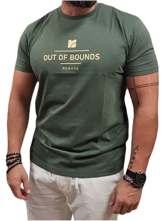 Rebase Men's Short Sleeve T-shirt Khaki