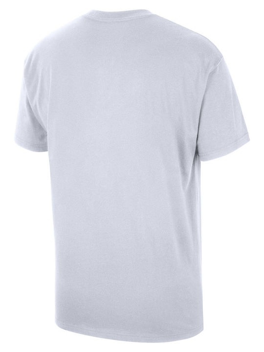 Jordan Ανδρικό Αθλητικό T-shirt Κοντομάνικο Λευκό