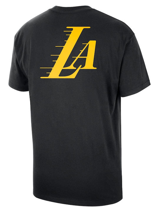 Nike Los Angeles Bărbați T-shirt Sportiv cu Mânecă Scurtă Negru