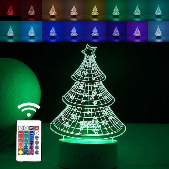 cu lumină LED Decorațiune de Crăciun Plastic Braduleț 21cm. Electrică