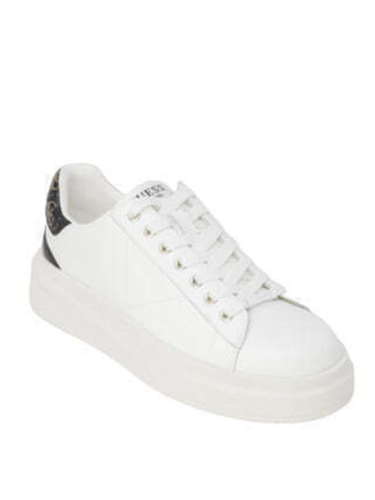 Guess Γυναικεία Sneakers Λευκά