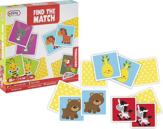 Joc de Societate Find the Match Junior pentru 2 Jucători 3+ Ani Grafix