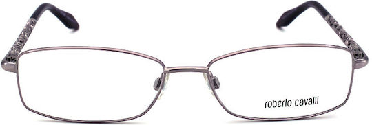 Roberto Cavalli Metal Eyeglass Frame Burgundy RC691 072