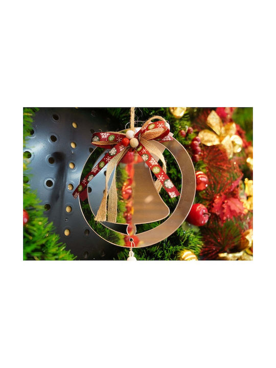 Ornament suspendat cu pantaloni evazati Argintie 26x14buc