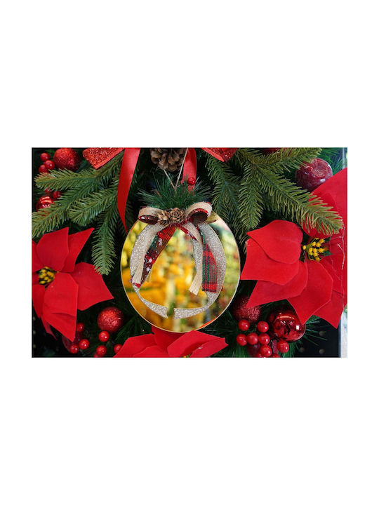 Ornament suspendat cu pantaloni evazati Aurie 17x17buc