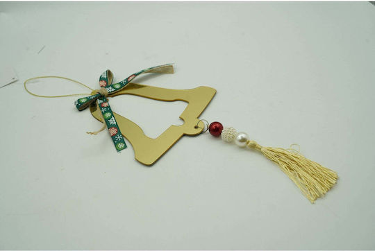 Ornament suspendat cu pantaloni evazati Aurie 28x14buc