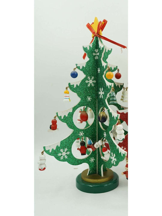 Weihnachtsdekoration Baum 33cm Grün