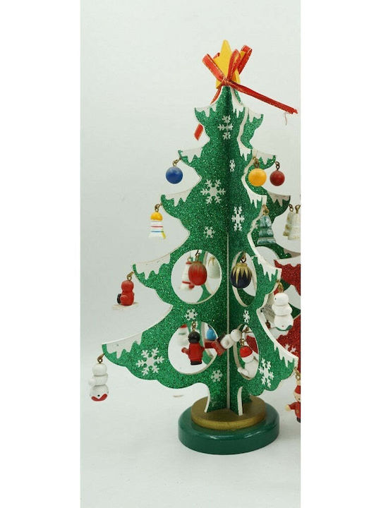 Weihnachtsdekoration Baum 33cm Grün