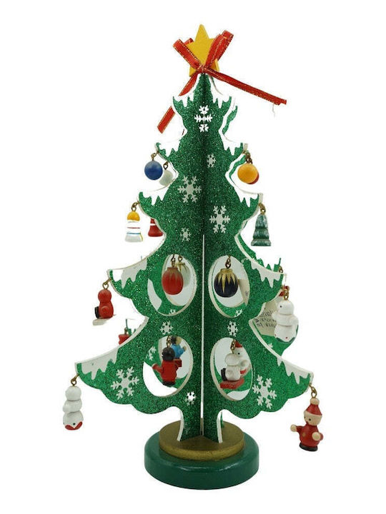 Weihnachtsdekoration Baum 33cm Grün