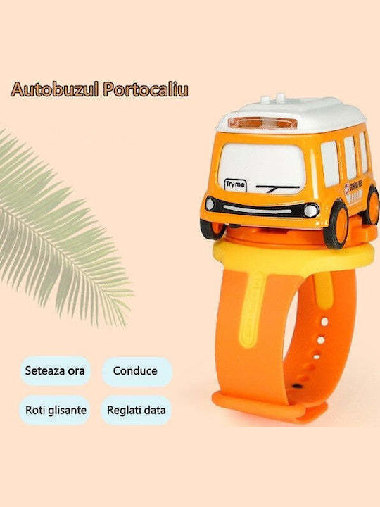 Ceas digital pentru copii cu curea din cauciuc/plastic Multicolor Diferite modele/sortimente de modele) 1 buc