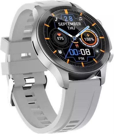 ZW26 51mm Smartwatch με Παλμογράφο (Μαύρο)