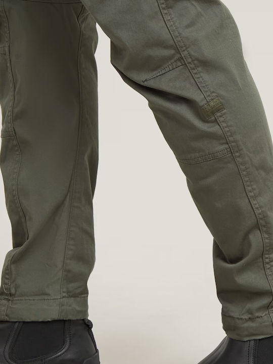 G-Star Raw Rovic Zip 3d Pantaloni pentru bărbați Cargo cu Croială Tapered Gunmetal