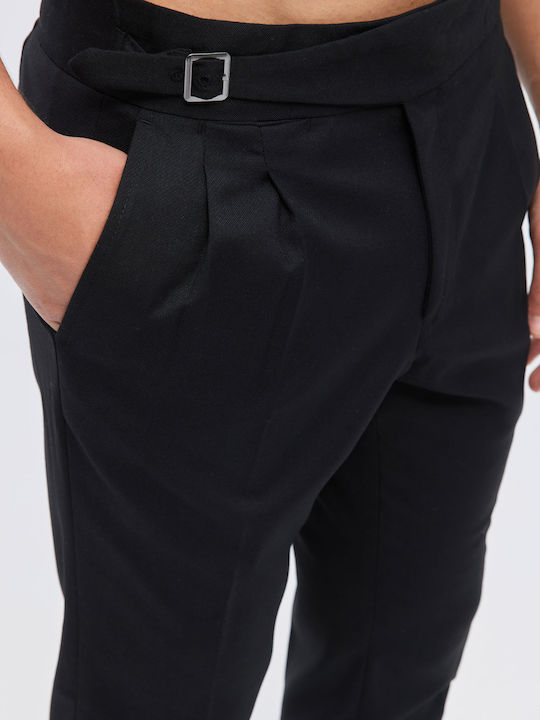 Aristoteli Bitsiani Men's Trousers Black