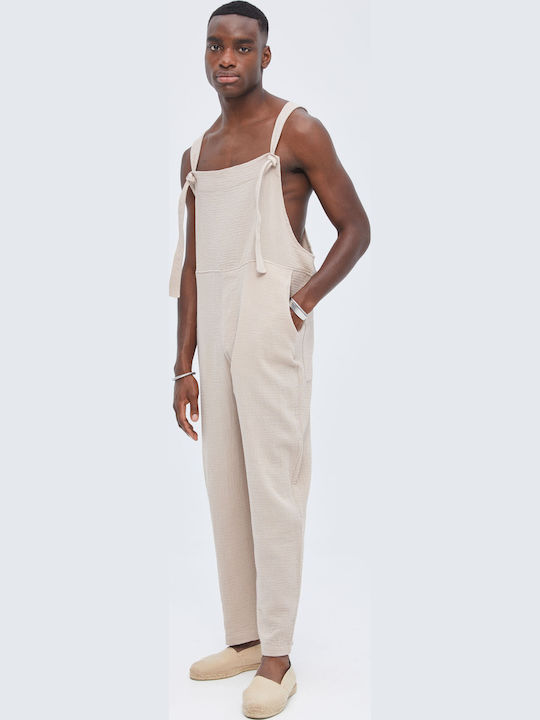 Dungarees Sand Beige