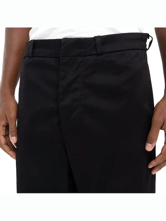 Trousers Chino Elastic in Regular Fit Black