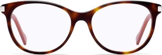Hugo Women's Brown Prescription Eyeglass Frame HG0184 014