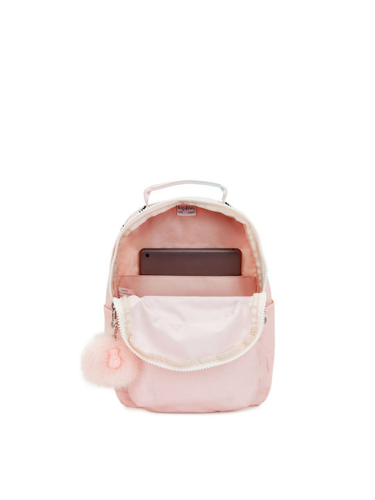 Kipling Seoul School Bag Backpack Junior High-High School Pink 14Liters