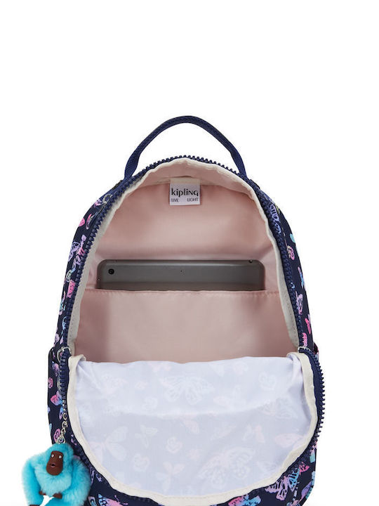 Kipling Seoul School Bag Backpack Junior High-High School Multicolour 14Liters