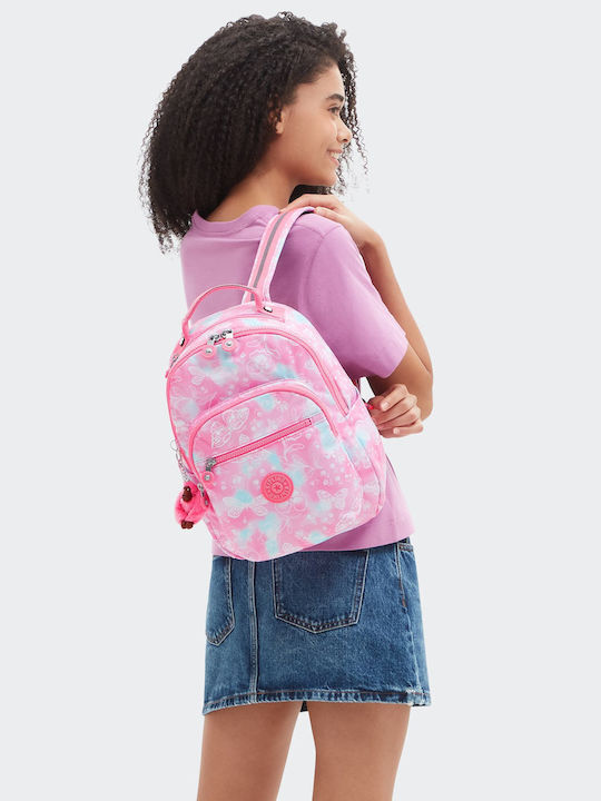 Kipling Seoul School Bag Backpack Elementary, Elementary Multicolour 14Liters
