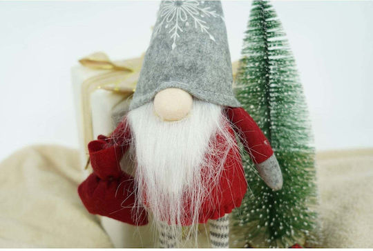De Crăciun Figurină Elf Roșu Înălțime 42cm.
