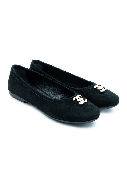 DAMEN BALLERINAS SCHWARZ NIKOLA ROSSI P1EL2303802