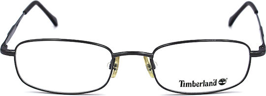 Timberland Männlich Metallisch Brillenrahmen Schwarz T962/Gun