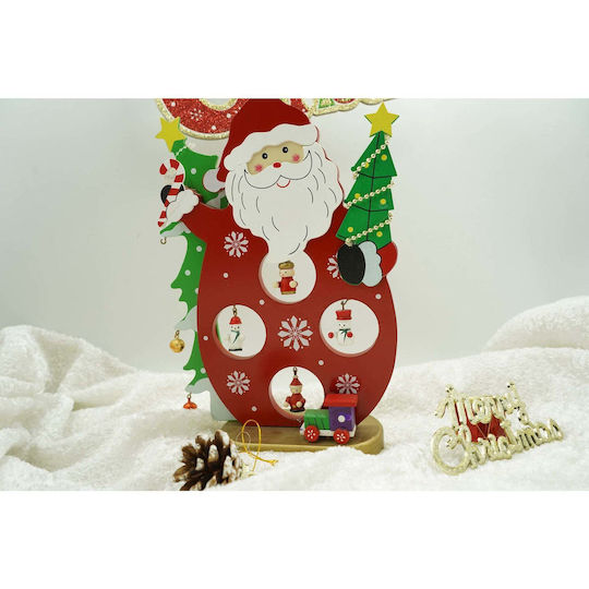 Santa Claus Red 24.5x18cm