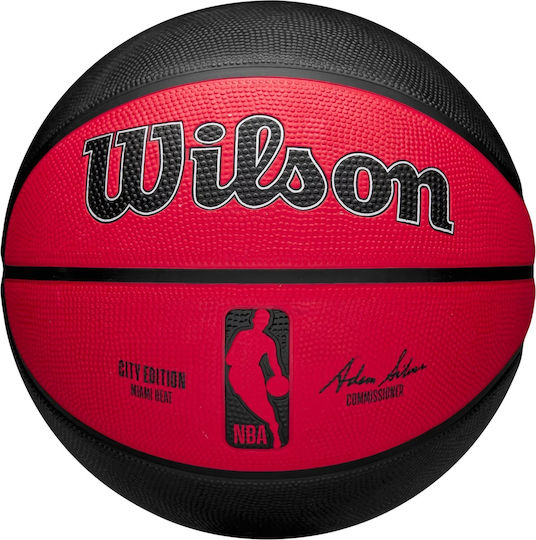 Wilson Team City Edition Miami Heat Basketball Draußen