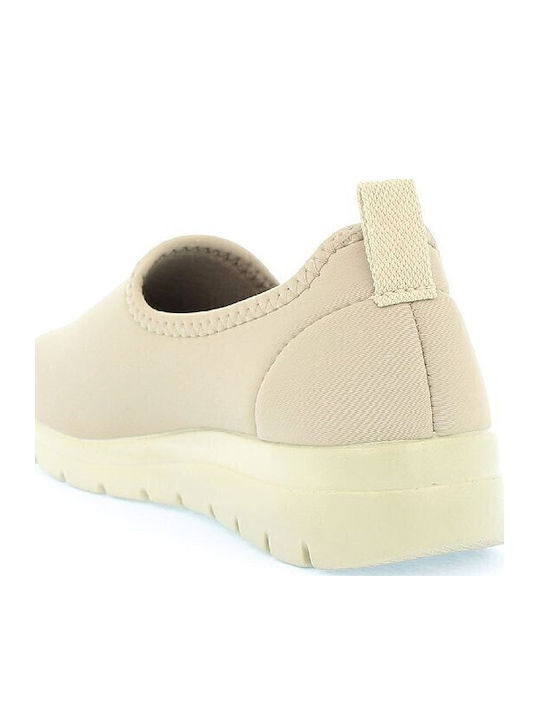 Anatomische Damen Slip-Ons Beigen